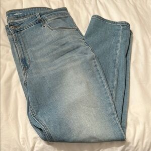 Old Navy Women’s Denim Straight Jeans - Light Blue